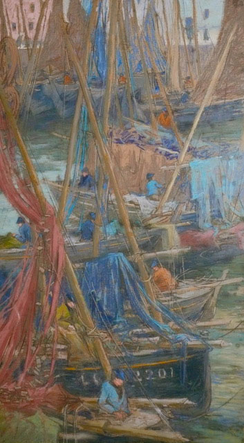 87CC-FROMUTH-Fishermen-of-Concarneau,-sunday-occupations-in-the-docks,-disordered-arrangements,-1901—pastel-sur-papier-116x60cm-REPRO-CATALOGUE-dos-perso.JPG