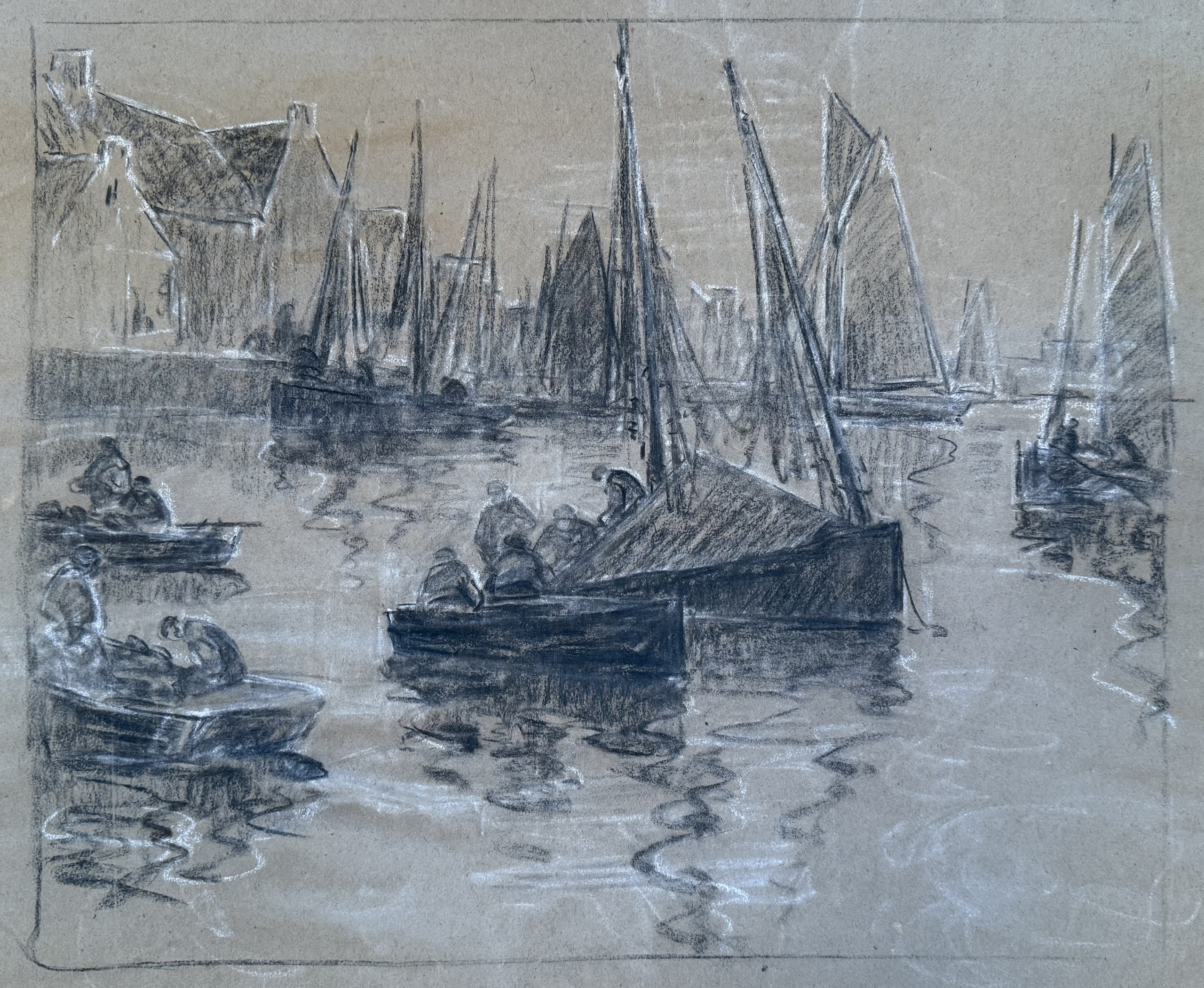 LEGOUT-GERARD Fernand « Concarneau, le bassin »